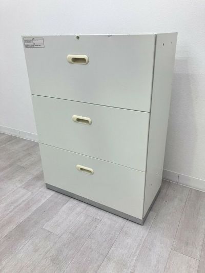 プラス両開きラテラル上下書庫 商品画像1