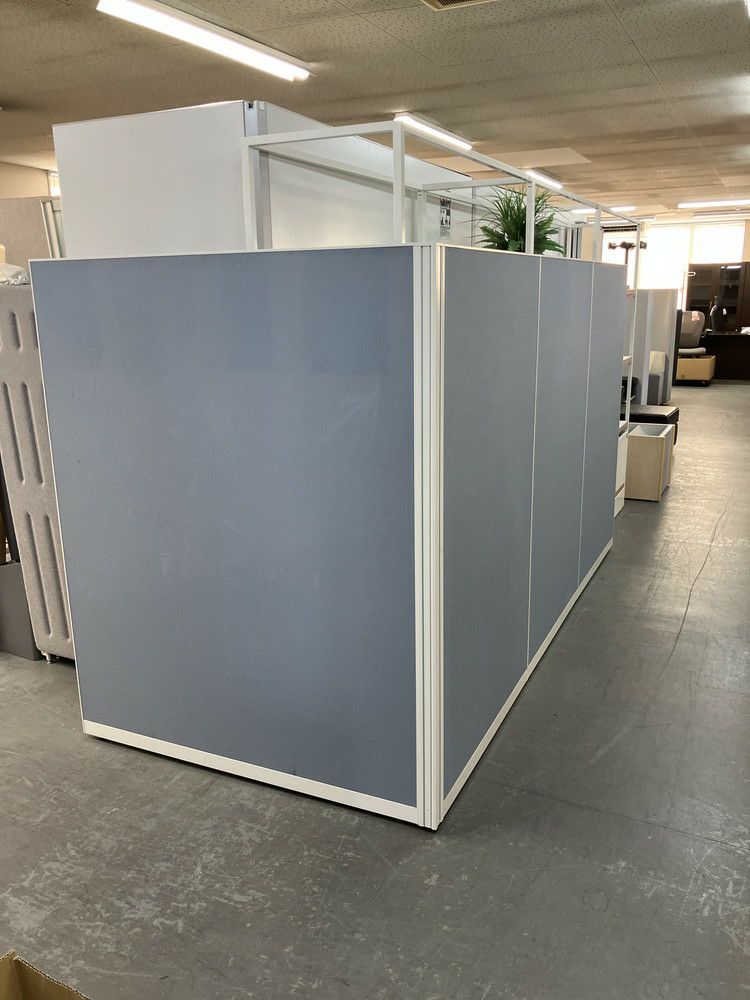 イトーキFZRシリーズ 4連L型パーテーション 商品画像1