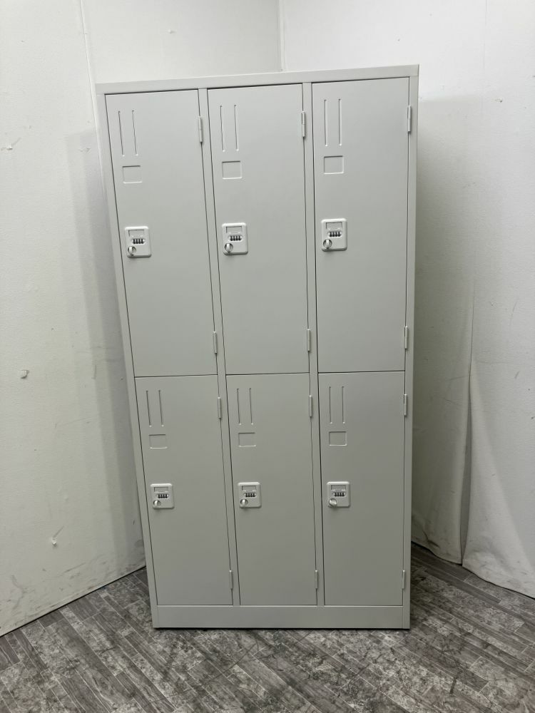 アルプスダイヤル式6人用ロッカー 商品画像1