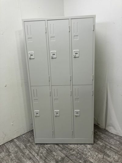 アルプスダイヤル式6人用ロッカー 商品画像1