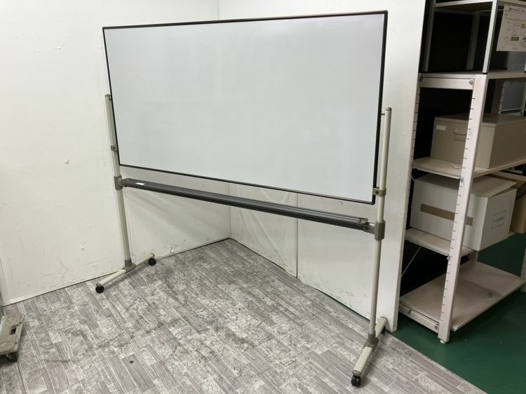 プラス脚付き両面ホワイトボード 商品画像1