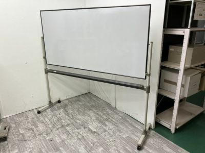 プラス脚付き両面ホワイトボード 商品画像1