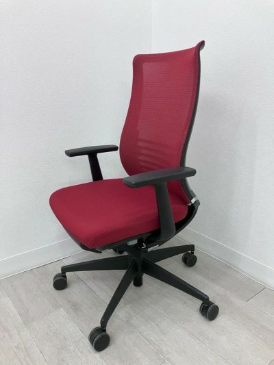 コクヨ 固定肘付ベゼルチェア
