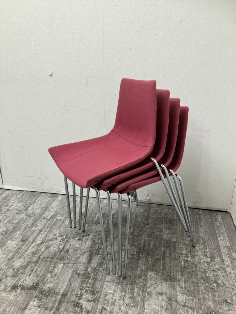 スタッキングチェア4脚セット 商品画像7