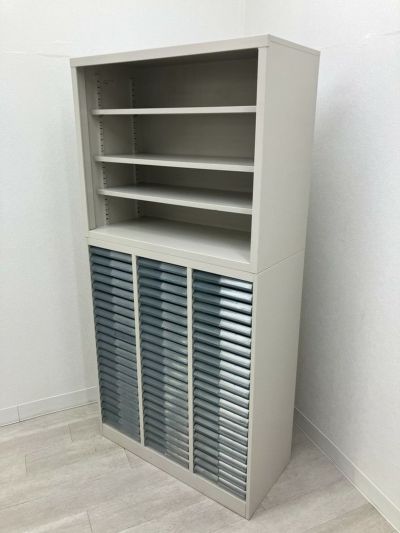 コクヨオープンクリアケース上下書庫 商品画像1