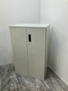 プラスフラットラインシリーズ 天板付両開き書庫 商品画像2