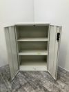 プラスフラットラインシリーズ 天板付両開き書庫 商品画像6
