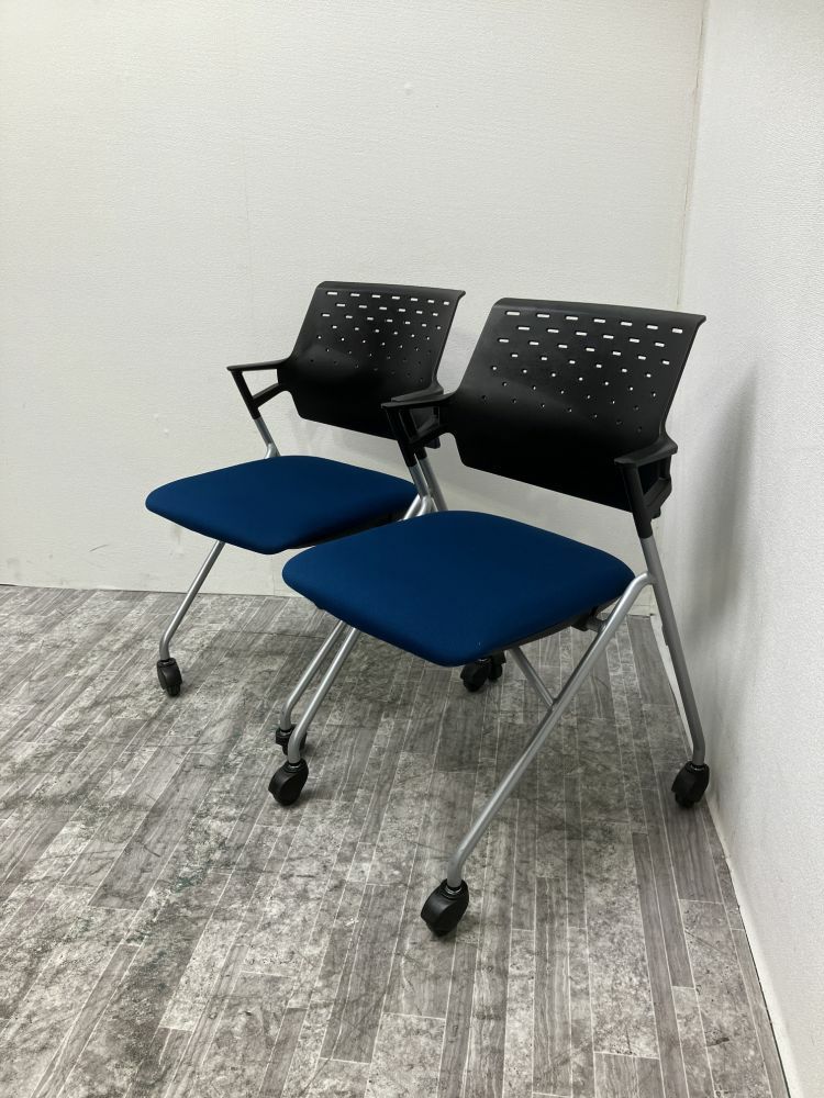 コクヨピエガチェア ピエガチェア2脚セット 商品画像1
