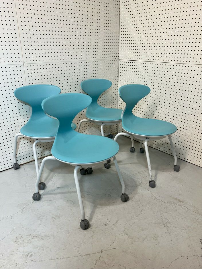 コクヨCampus up(キャンパスアップ)シリーズ ミーティングチェア4脚セット 商品画像2