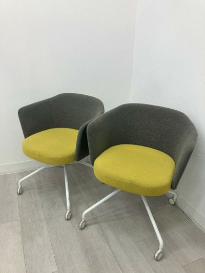 コクヨCOODE（コーデ）シリーズ ミーティングチェア2脚セット 商品画像1