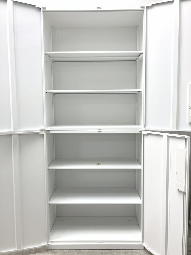 ウチダ（内田洋行）HS(ハイパーストレージ)シリーズ 両開き上下書庫 商品画像3
