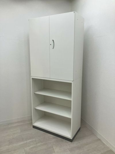 生興 クウォールシリーズ 両開きオープン上下書庫