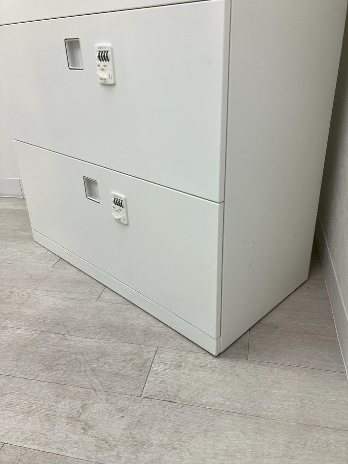 オカムラレクトラインシリーズ 両開きラテラル上下書庫 商品画像16