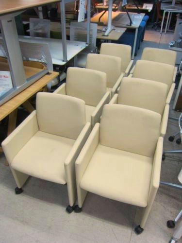 オカムラ応接会議チェア8脚セット 商品画像1