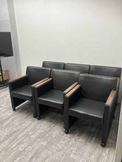オカムラ8346Ｗシリーズ 応接会議チェア6脚セット 商品画像1