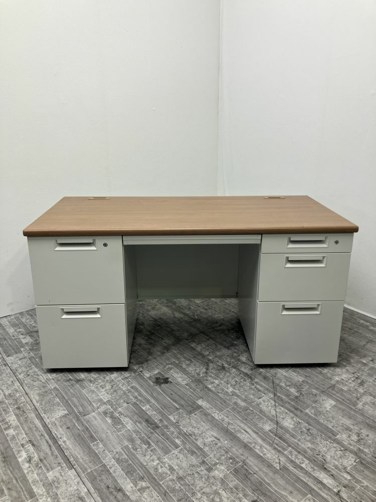 プラスリードシリーズ 1400両袖デスク 商品画像1