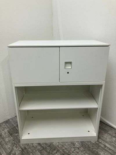オカムラレクトラインシリーズ 天板付オープン・両開き上下書庫 商品画像1