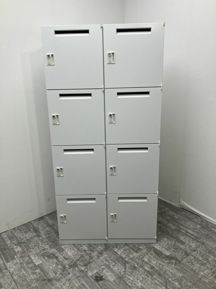 ウチダ（内田洋行）HS(ハイパーストレージ)シリーズ ダイヤル式8人用パーソナルロッカー 商品画像1