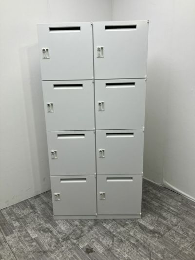 ウチダ（内田洋行）HS(ハイパーストレージ)シリーズ ダイヤル式8人用パーソナルロッカー 商品画像1