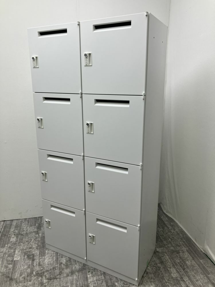 ウチダ（内田洋行）HS(ハイパーストレージ)シリーズ ダイヤル式8人用パーソナルロッカー 商品画像2