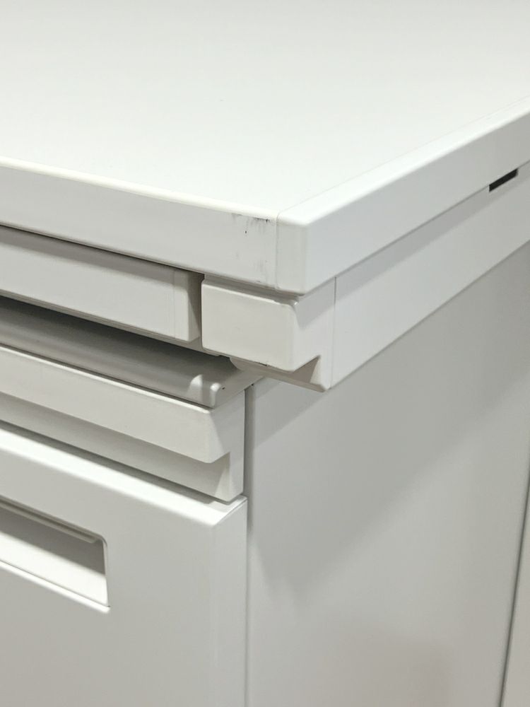 ウチダ（内田洋行）SCAENA(スカエナ)シリーズ　Kタイプ 1200平デスク+ワゴンセット 商品画像6