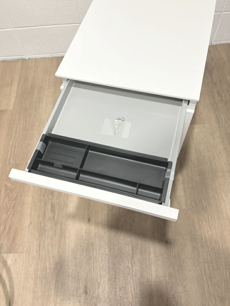 ウチダ（内田洋行）SCAENA(スカエナ)シリーズ　Kタイプ 1200平デスク+ワゴンセット 商品画像10