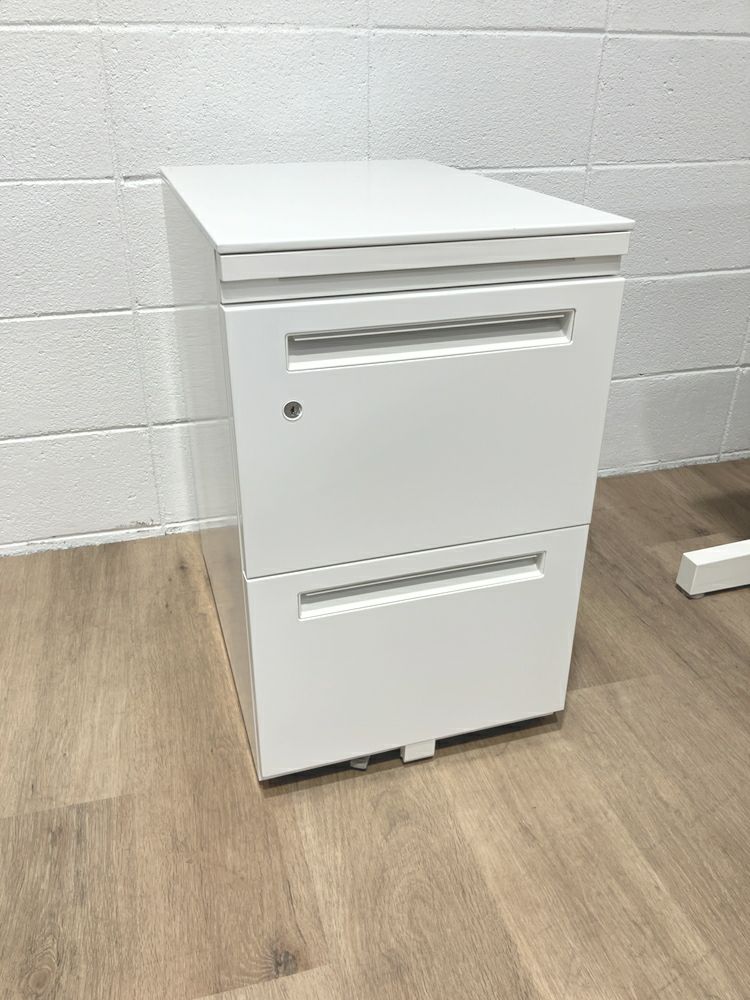 ウチダ（内田洋行）SCAENA(スカエナ)シリーズ　Kタイプ 1200平デスク+ワゴンセット 商品画像11