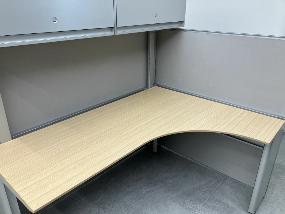 イトーキパネル・ストレージ付1540L型デスク 商品画像3