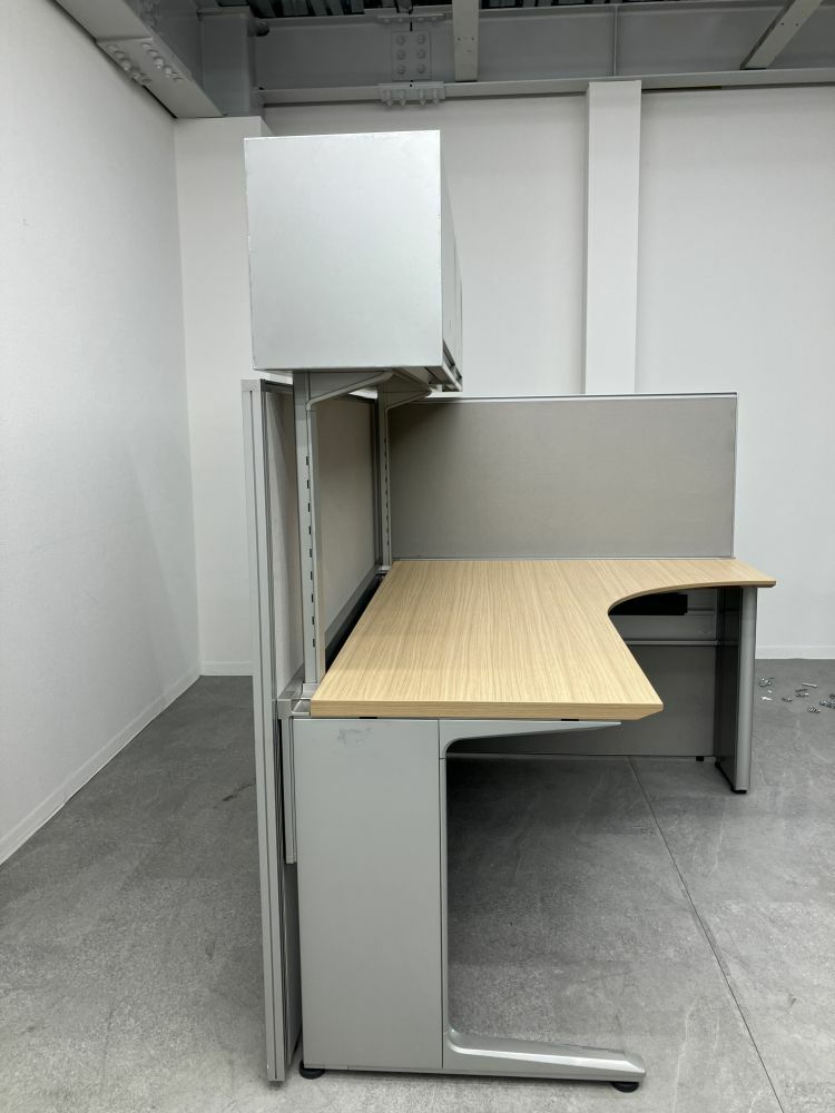 イトーキパネル・ストレージ付1540L型デスク 商品画像4