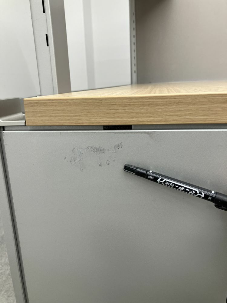 イトーキデスクパネル付き1540L型デスク 商品画像13