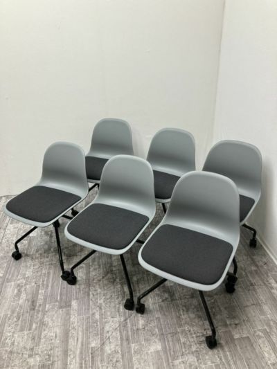 イトーキ ニーノシリーズ ミーティングチェア 6脚セット