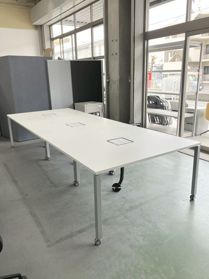 コクヨワークフィットシリーズ 1200ワークテーブル3台セット 商品画像1