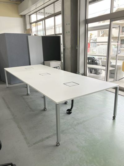 コクヨワークフィットシリーズ 1200ワークテーブル3台セット 商品画像1