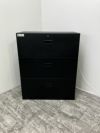 井上金庫3段ラテラル書庫 商品画像1