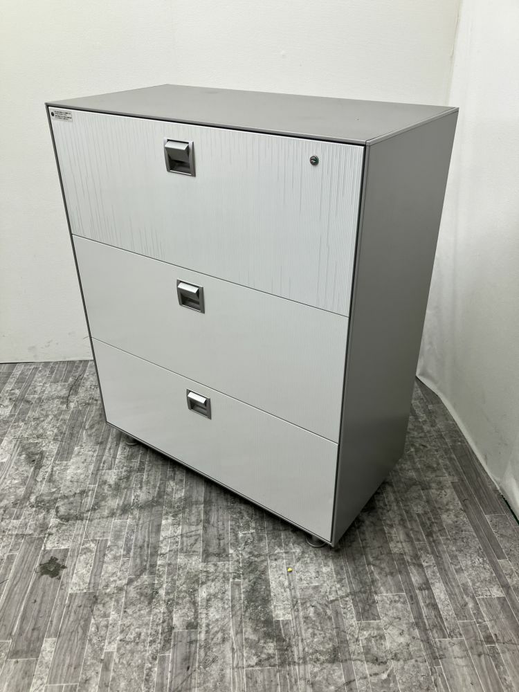 イトーキプラニティラインシリーズ 3段ラテラル書庫 商品画像2