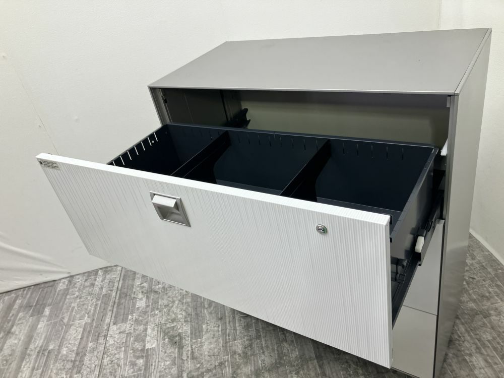 イトーキプラニティラインシリーズ 3段ラテラル書庫 商品画像4