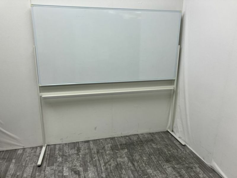 壁面用脚付片面ホワイトボード 商品画像1