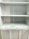 ウチダ（内田洋行）HS(ハイパーストレージ)シリーズ 両開きクリアケース上下書庫 商品画像5