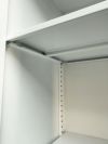 ウチダ（内田洋行）HS(ハイパーストレージ)シリーズ 両開きクリアケース上下書庫 商品画像6
