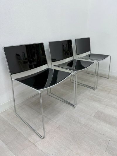 spindle(スピンドル)シリーズ ミーティングチェア3脚セット 商品画像1