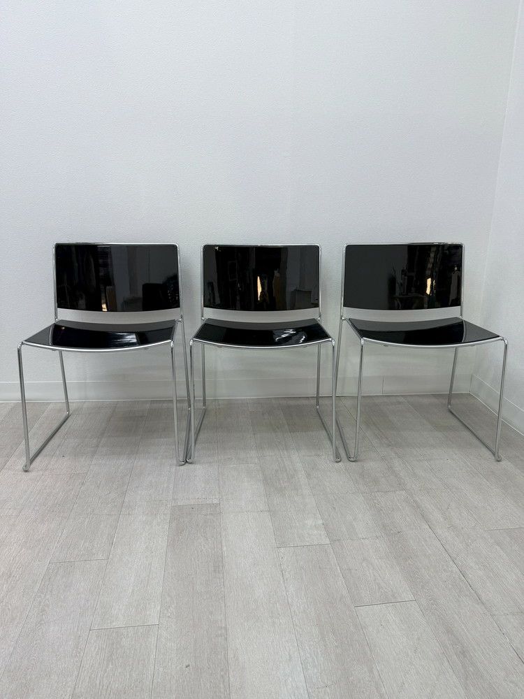 spindle(スピンドル)シリーズ ミーティングチェア3脚セット 商品画像2