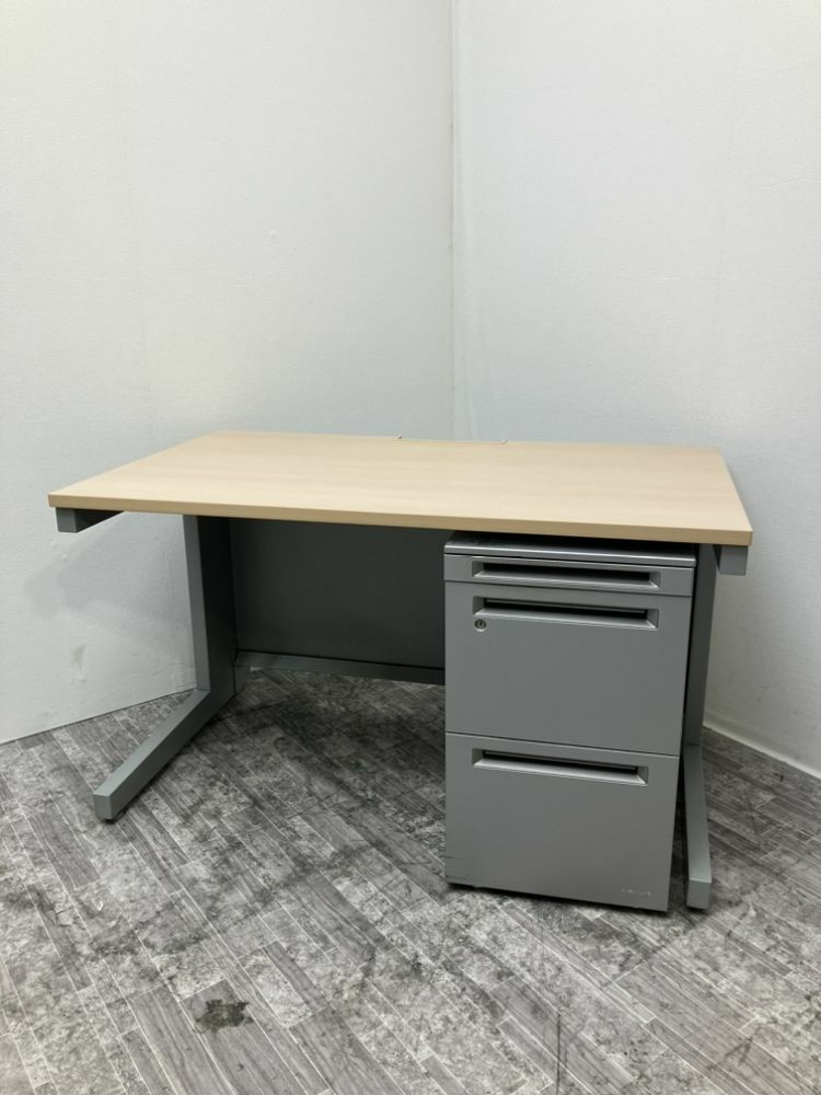 オカムラ1200平デスク+ワゴンセット 商品画像1