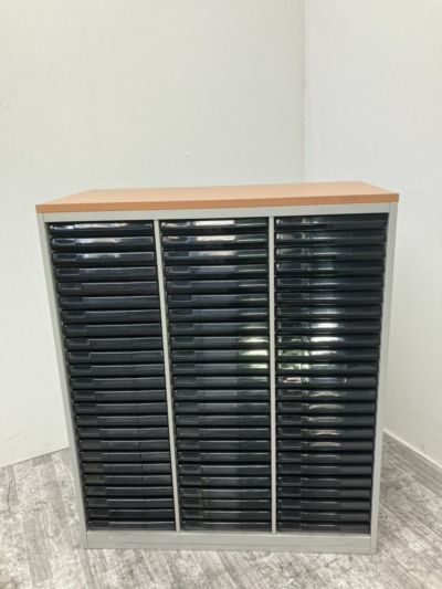 ウチダ（内田洋行）天板付きB4クリアケース書庫 商品画像1