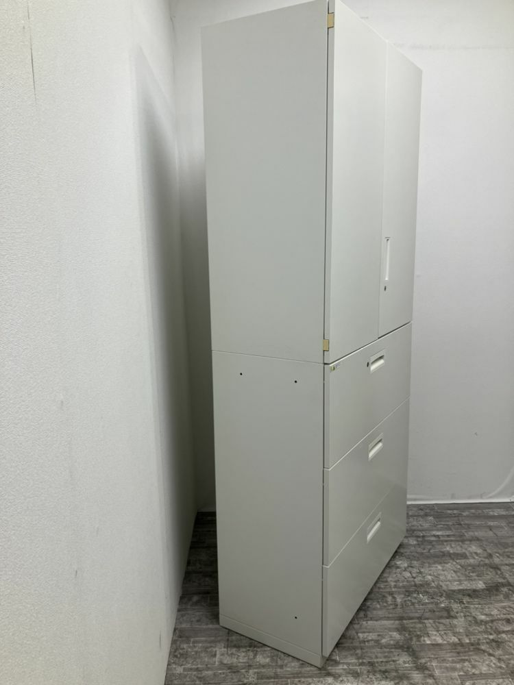 DSKバリアス・シストシリーズ 3段ラテラル・両開き上下書庫 商品画像5