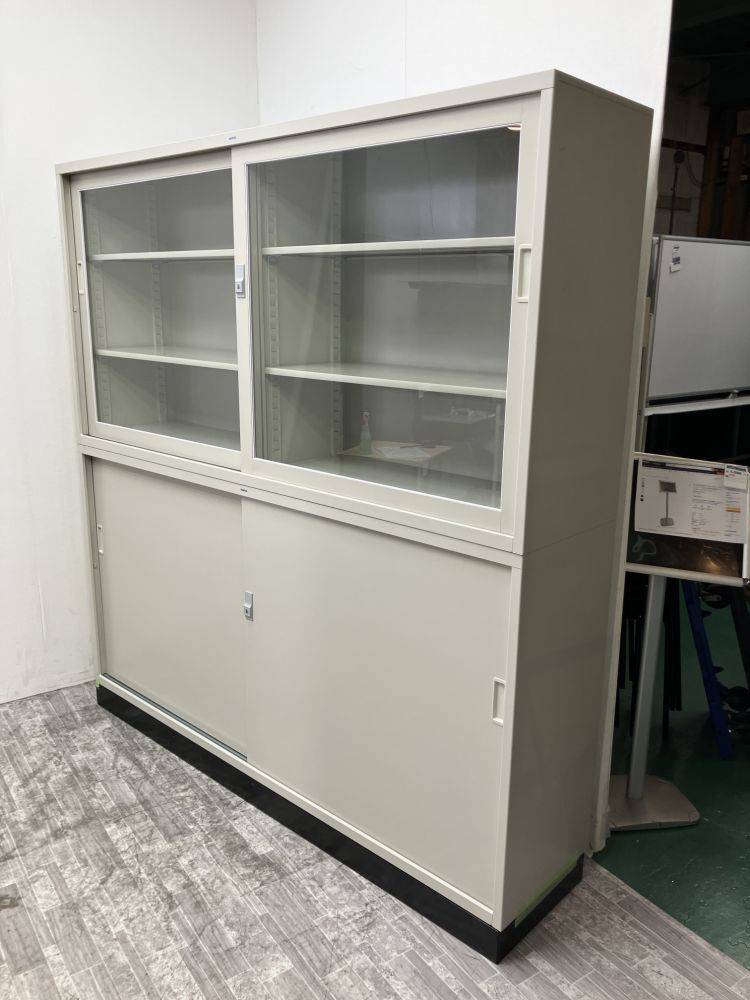 JOINTEX（ジョインテックス）引違い・ガラス引違い上下書庫 商品画像2