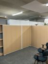 3連L型パーテーション 商品画像1