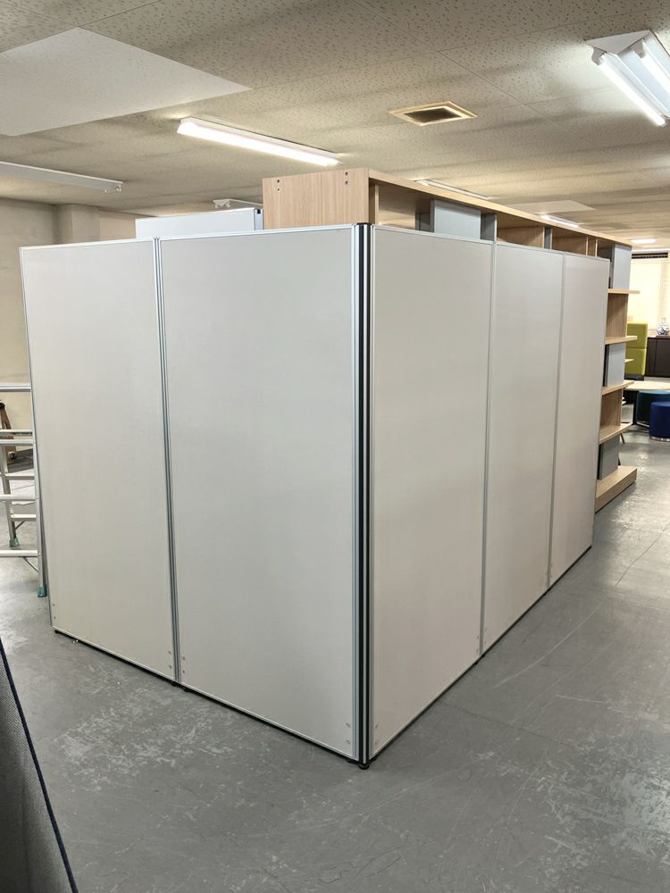 5連L型パーテーション 商品画像1