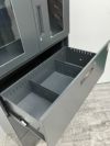 コクヨEDIA(エディア)シリーズ 3段ラテラル・ガラス両開き上下書庫 商品画像5