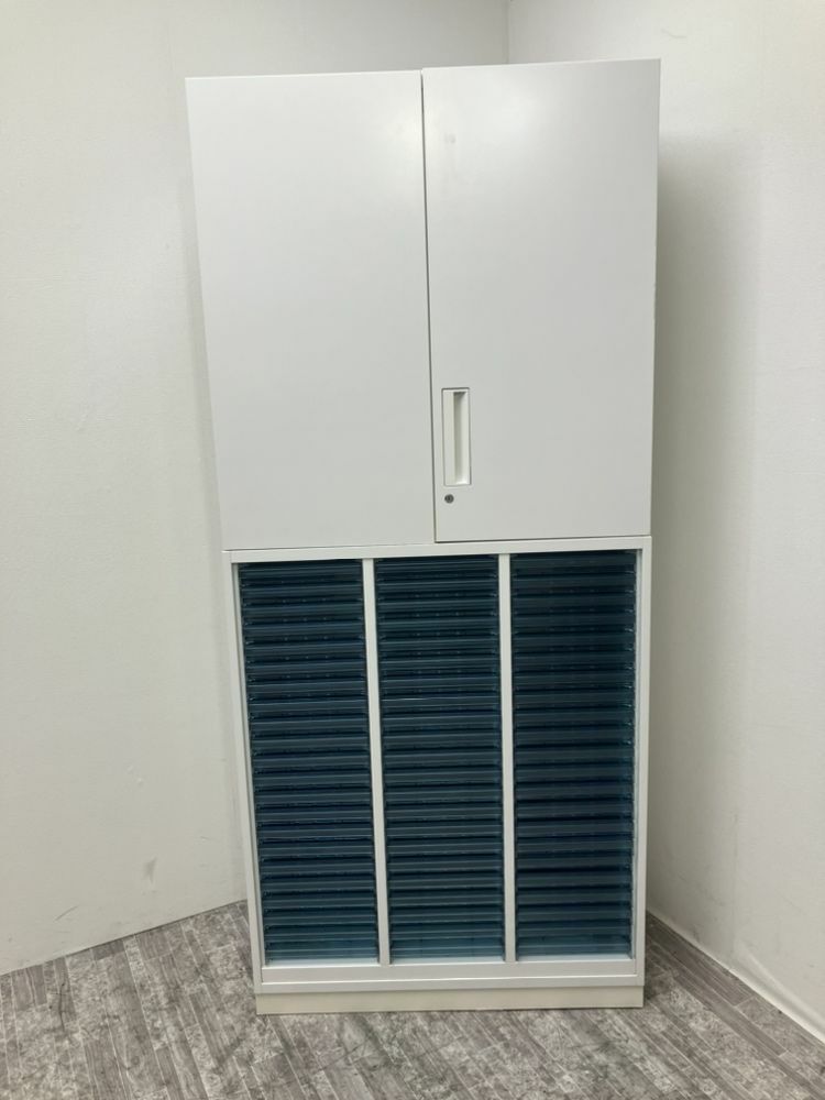 コクヨEDIA(エディア)シリーズ A4クリアケース・両開き上下書庫 商品画像1