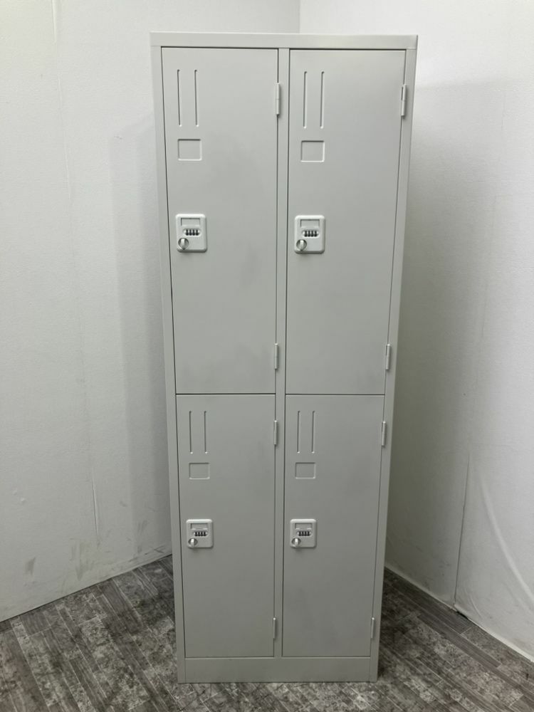 アルプスダイヤル式４人用ロッカー 商品画像1